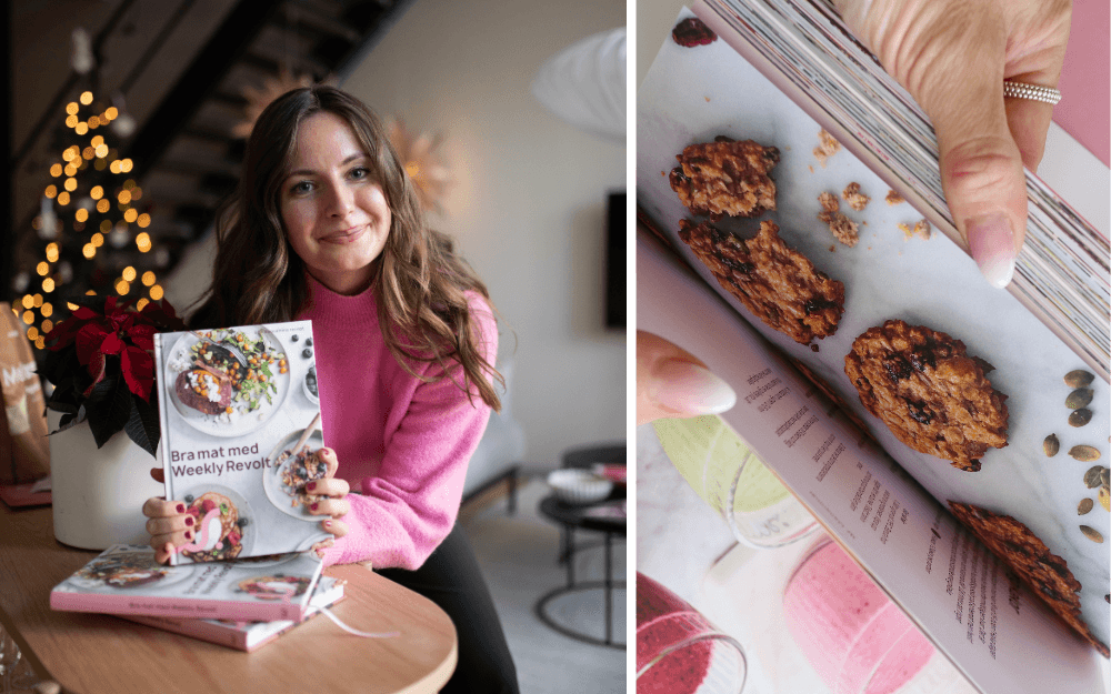 Joanna Ostrowska, dietist, håller i boken Bra mat med Weekly Revolt.