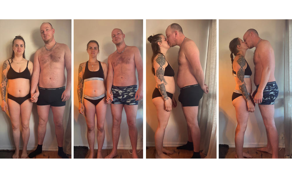 Paret har gått ner 30 kg sammanlagt och känner sig både snyggare och starkare 💪